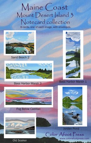 "Mount Desert Island 3" notecard collection